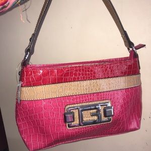 🍓GUESS Y2K Rare Strawberry Red Beige Shoulder Bag